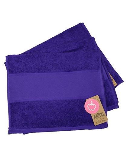 PRINT-Me Guest Towel 30 x 50 cm Purple
