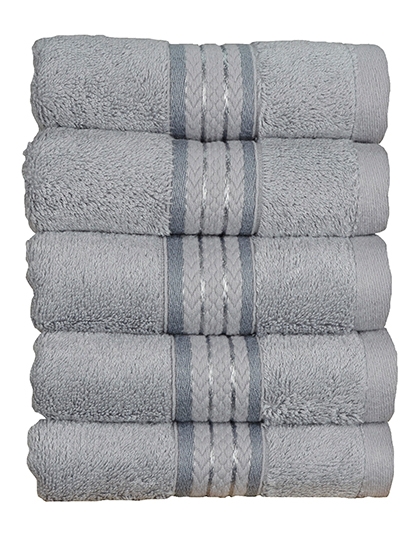 Natural Bamboo Guest Towel 40 x 60 cm Light Grey