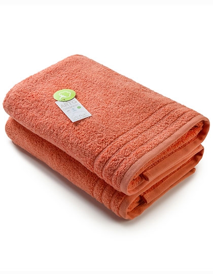 Organic Bath Towel 70 x 140 cm Rose