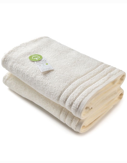 Organic Bath Towel 70 x 140 cm White