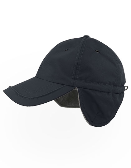 Techno Flap Cap Recycled One Size Navy