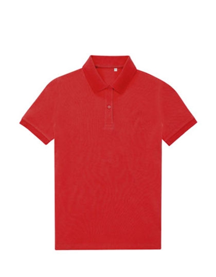 My Eco Polo 65/35 Women_ L Red
