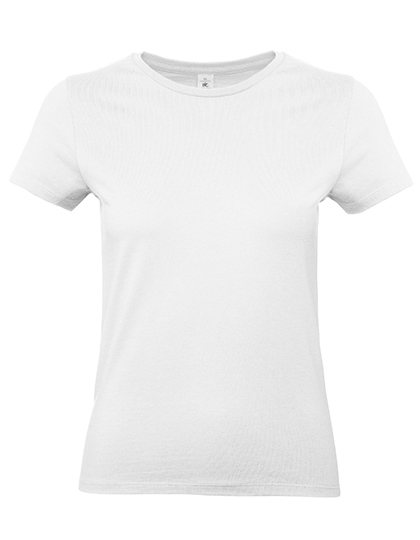 Womens T-Shirt #E190 M White