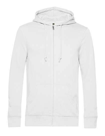 Inspire Zipped Hood Jacket_ XL White