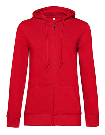 Inspire Zipped Hood Jacket /Women_ S Red