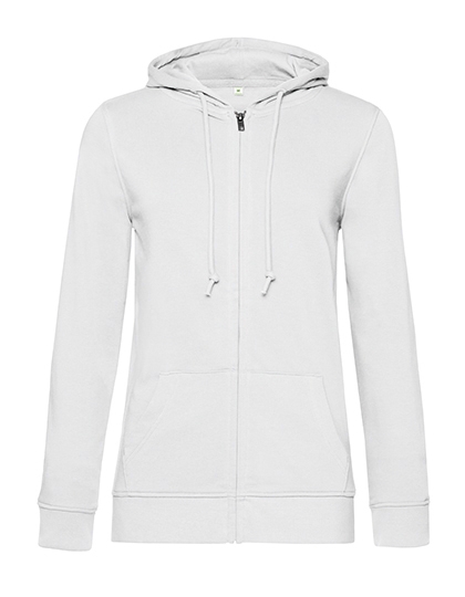 Inspire Zipped Hood Jacket /Women_ XS White