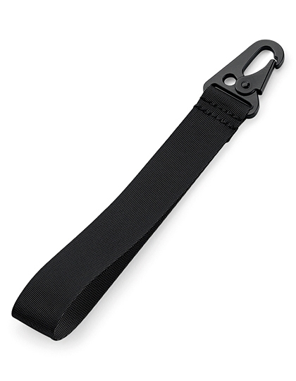Brandable Key Clip 2,5 x 20,5 cm Black