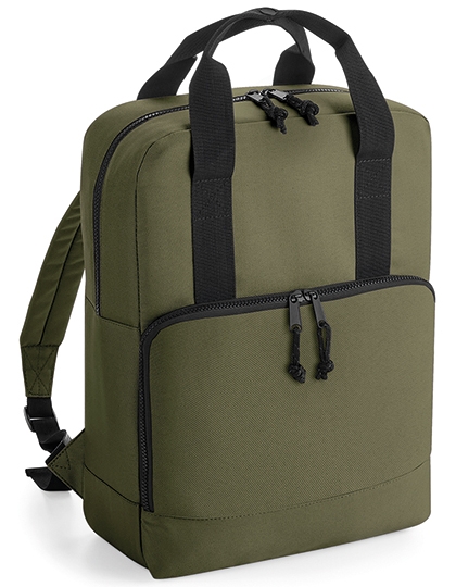 Recycled Twin Handle Cooler Backpack 40 x 30 x 14 cm Pure Grey