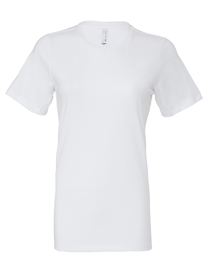 Womens Relaxed Jersey Short Sleeve Tee L White
