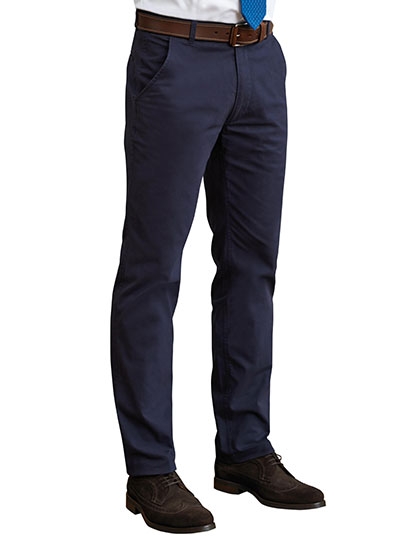 Business Casual Denver Mens Classic Fit Chino 46R(62/64)/32 Navy