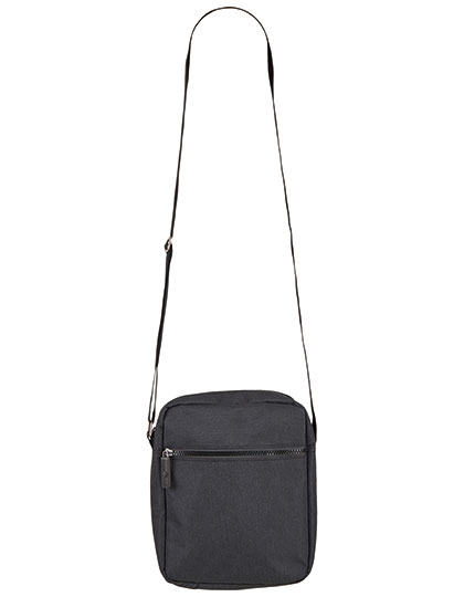 Small Messenger Bag - Vancouver 24 x 19 x 6 cm Black Melange