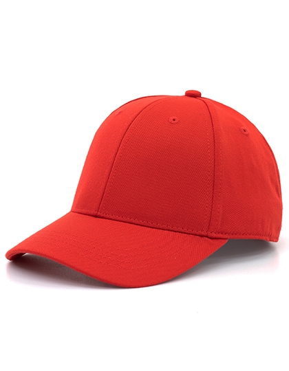 6-Panel Cap Recycled One Size Red