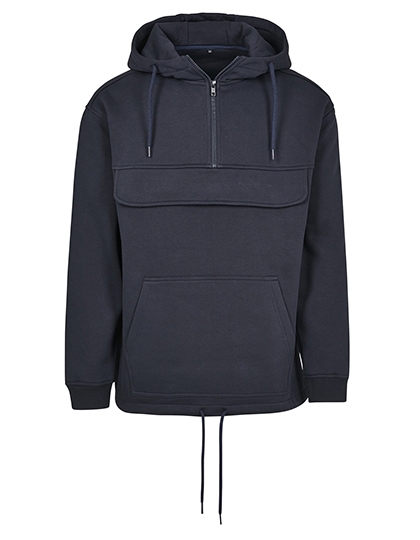 Sweat Pull Over Hoody L Navy