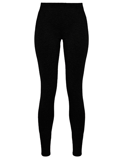 Ladies Stretch Jersey Leggings XL Black