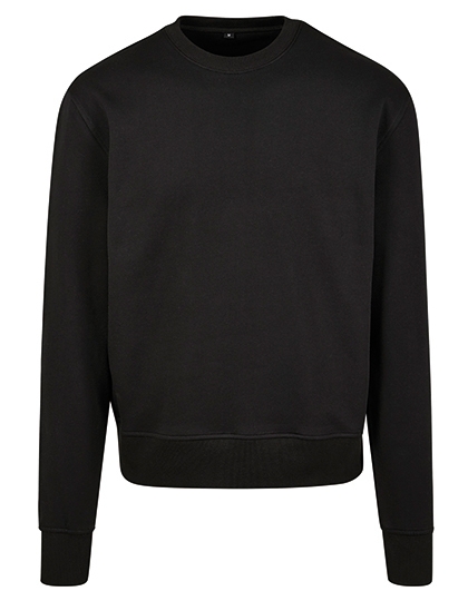 Premium Oversize Crewneck Sweatshirt S Black