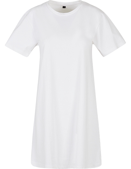 Ladies Tee Dress 4XL White