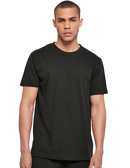 Basic Round Neck T-Shirt 4XL U. Beige