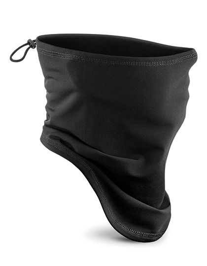 Softshell Sports Tech Neck Warmer One Size Black