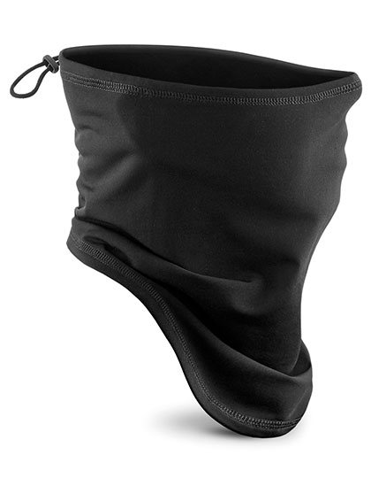 Junior Softshell Sports Tech Neck Warmer One Size Black