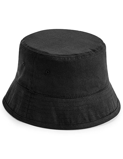 Organic Cotton Bucket Hat S/M Black