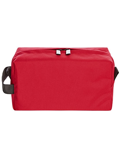 Zipper Bag Daily 22 x 12 x 10 cm Red