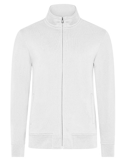 Mens Premium Full-Zip Sweat Jacket 5XL White