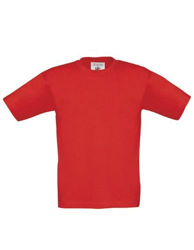 Kids T-Shirt Exact 190 7/8 (122/128) Red