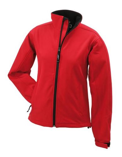 Ladies Softshell Jacket S Red